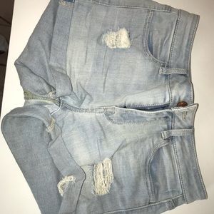 Pacsun super stretch shorty shorts